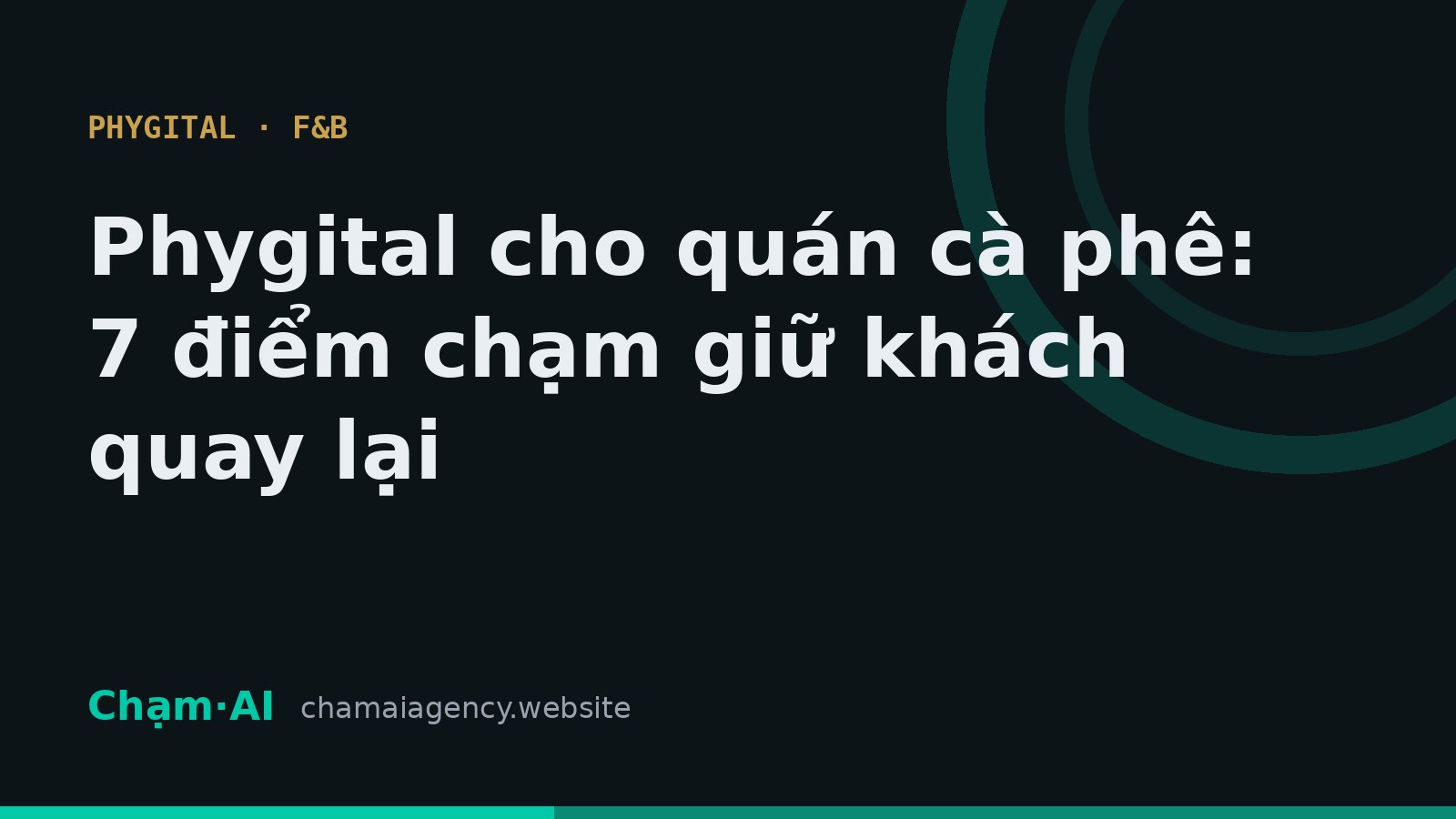 Hình minh họa riêng cho bài Phygital cho quán cà phê: 7 điểm chạm giữ khách quay lại