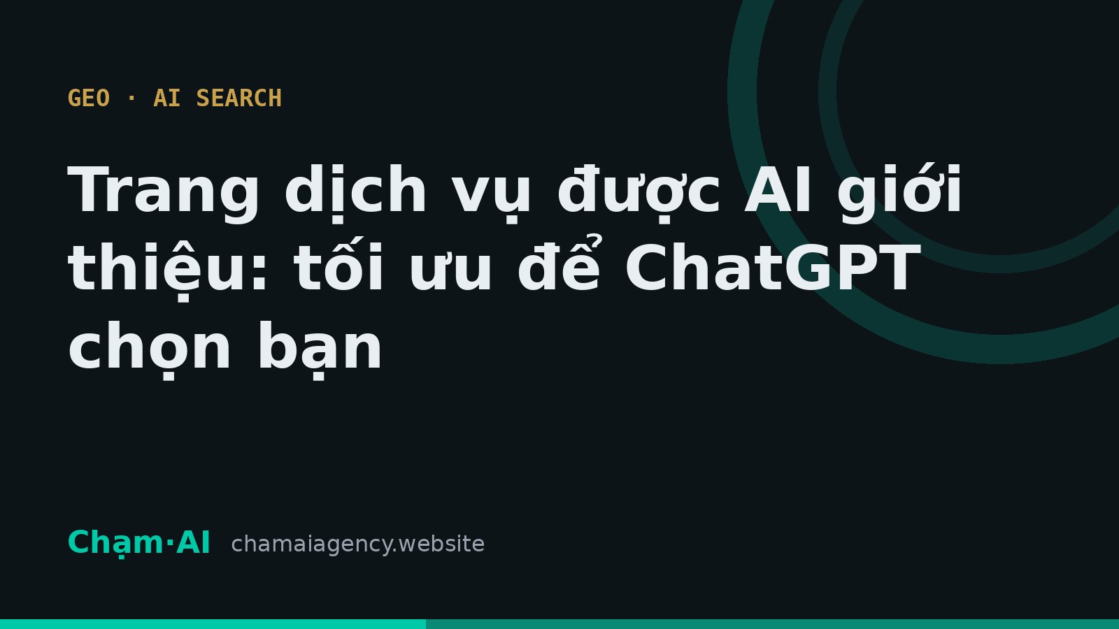 Cover: Service pages that AI recommends