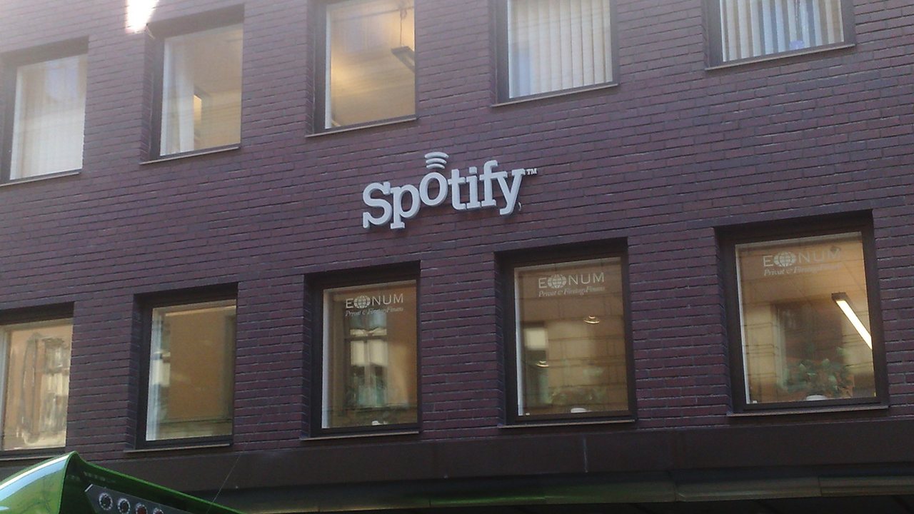 Trụ sở Spotify - nơi ra đời chiến dịch marketing dữ liệu cá nhân hóa Spotify Wrapped