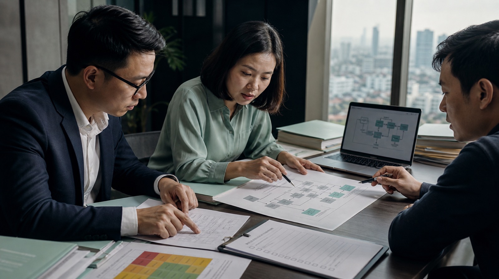 Nhóm quản lý Việt Nam rà soát bản đồ nguồn dữ liệu và quy trình trước khi triển khai AI Agent