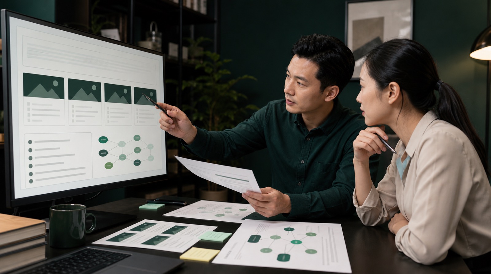 Hai chuyên gia SEO Việt Nam rà soát đoạn trả lời, bản đồ chủ đề và cấu trúc nguồn cho AI Overviews