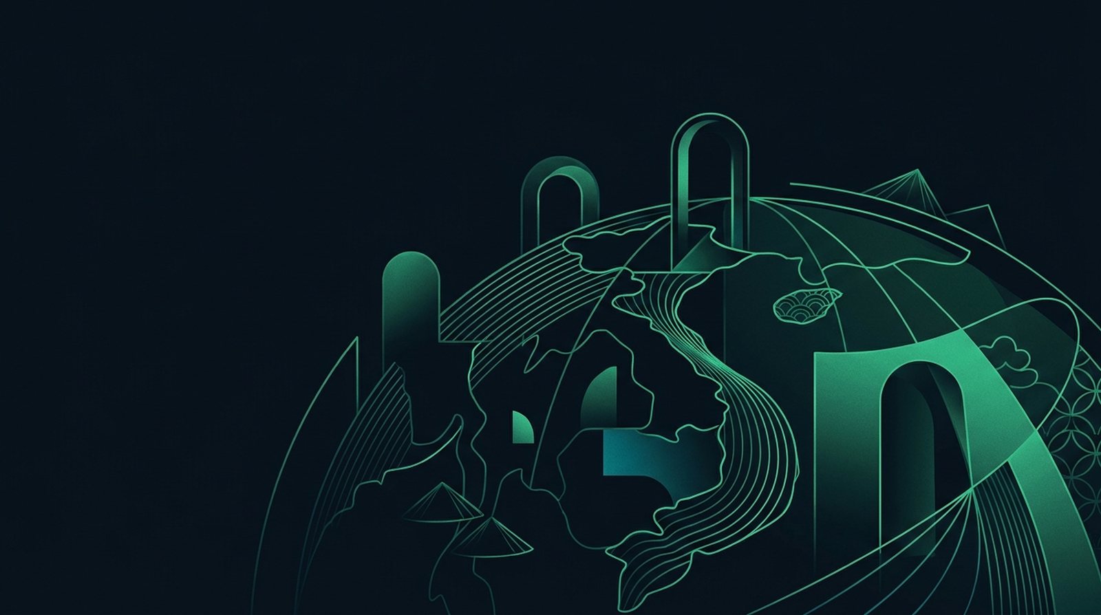 GEO illustration: website content being cited by AI assistants