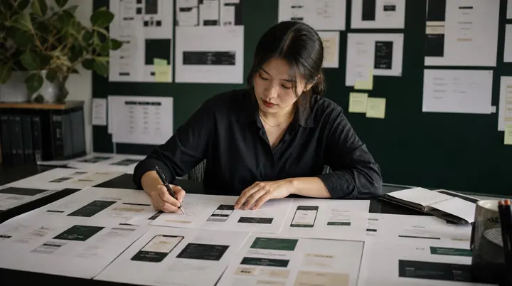 UX writer Việt Nam rà soát nút bấm, thông báo lỗi và xác nhận trên nhiều màn hình