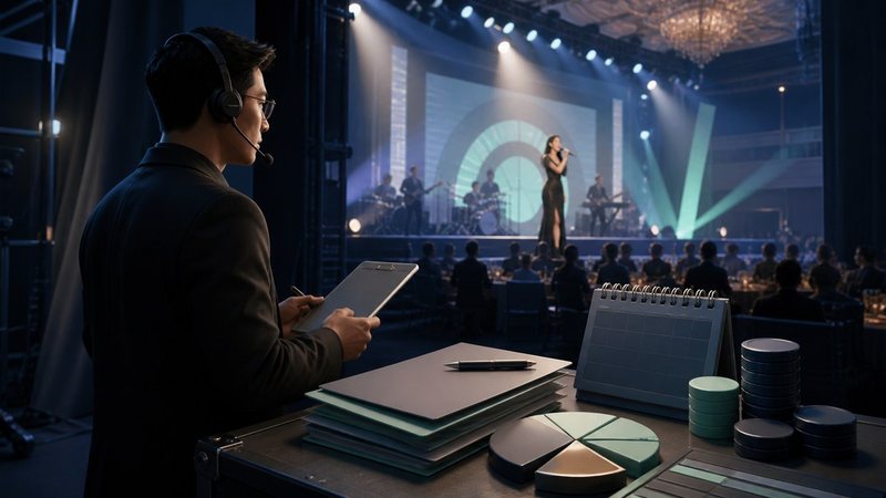 Booking ca sĩ sự kiện: bảng giá 2026 và quy trình 5 bước