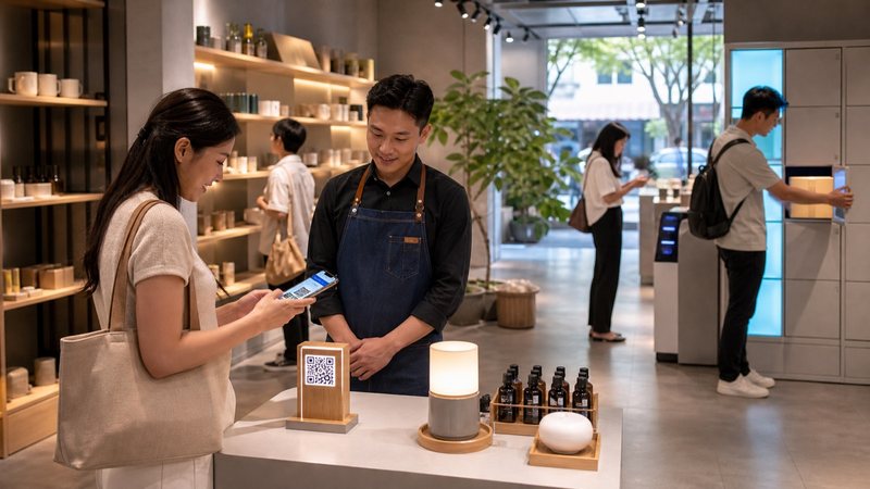 QR code trong cửa hàng: 7 điểm chạm số giữ chân khách